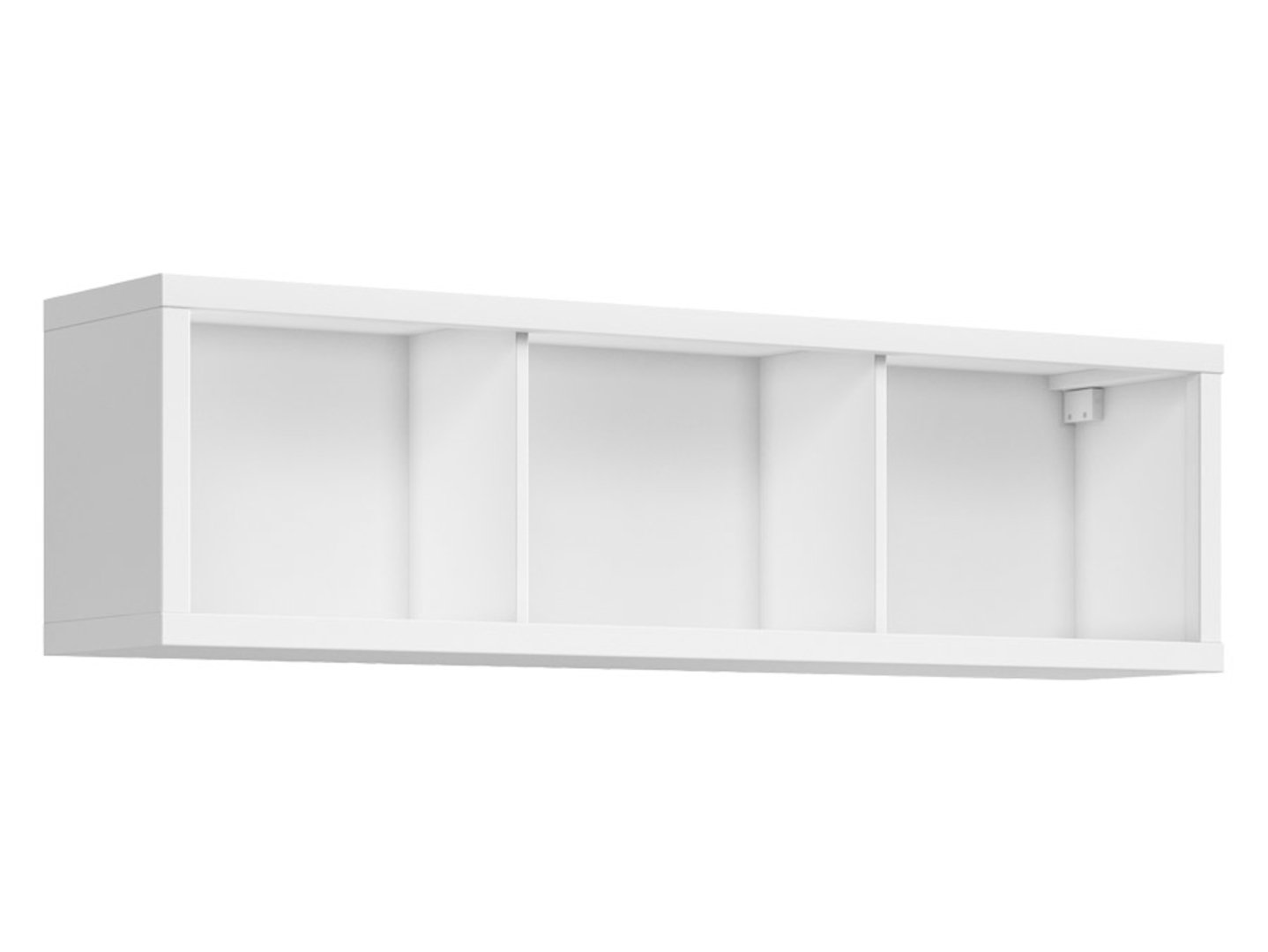 KASPIAN pakabinama spintelė 143,5 cm balta