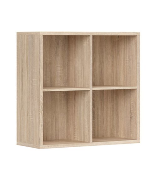 NEPO PLUS atvira sieninė spintelė 77 cm, Sonoma ąžuolas