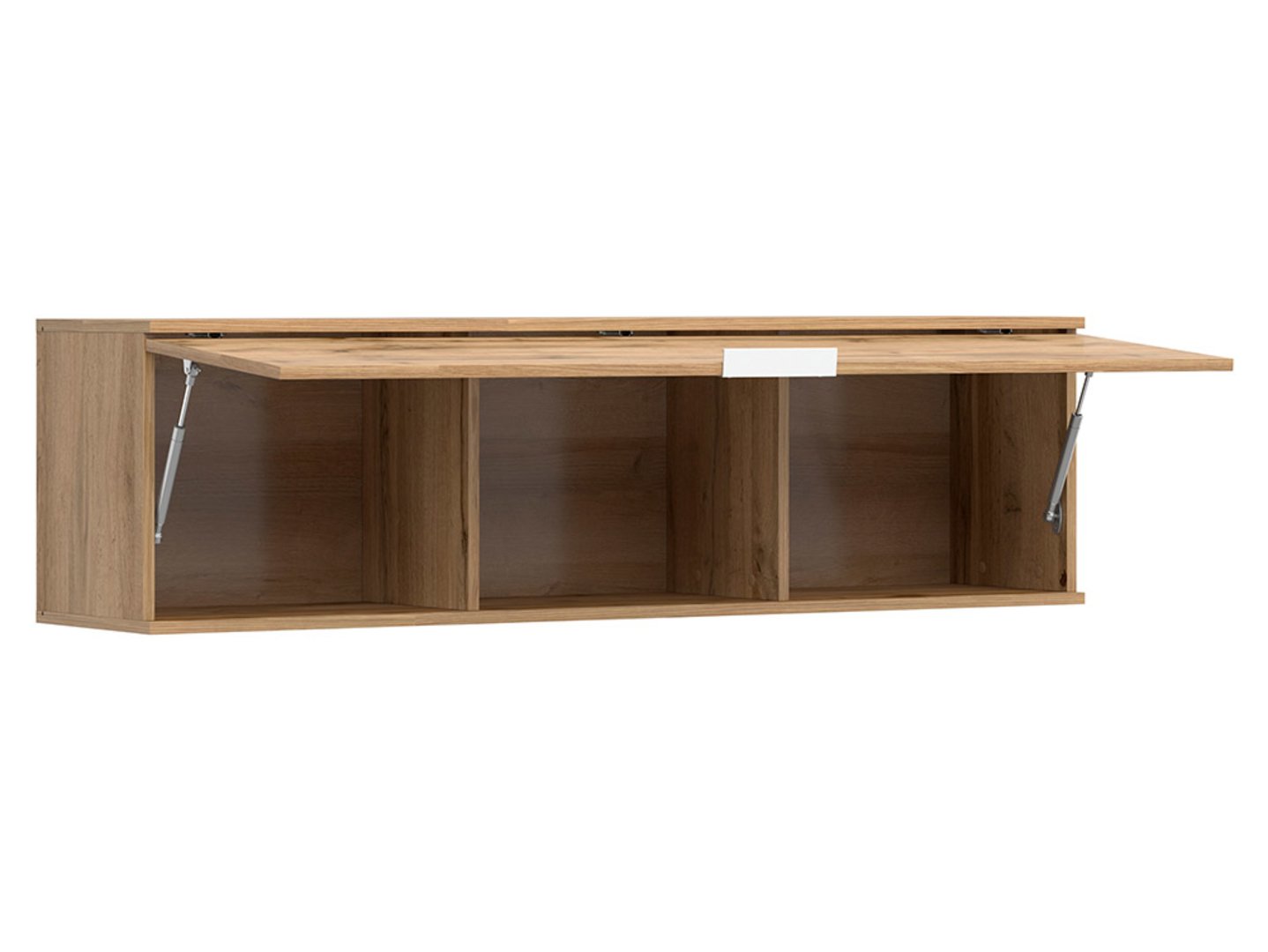 Pakabinama spintelė su atidaromu priekiu ZELE 135 cm Wotan ąžuolas — изображение 3