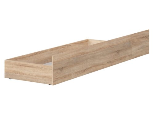 Lovos stalčius 120 KASPIAN Sonoma ąžuolas/Sonoma ąžuolas