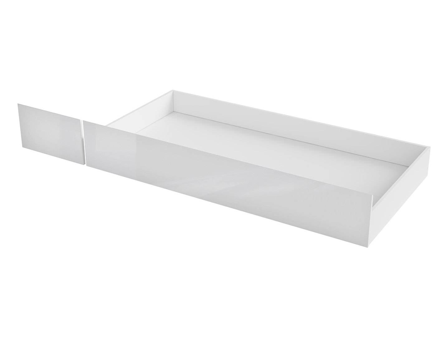 Stalčius lovai LOZ/120/140 HOLTEN baltas/baltas blizgus — изображение 2