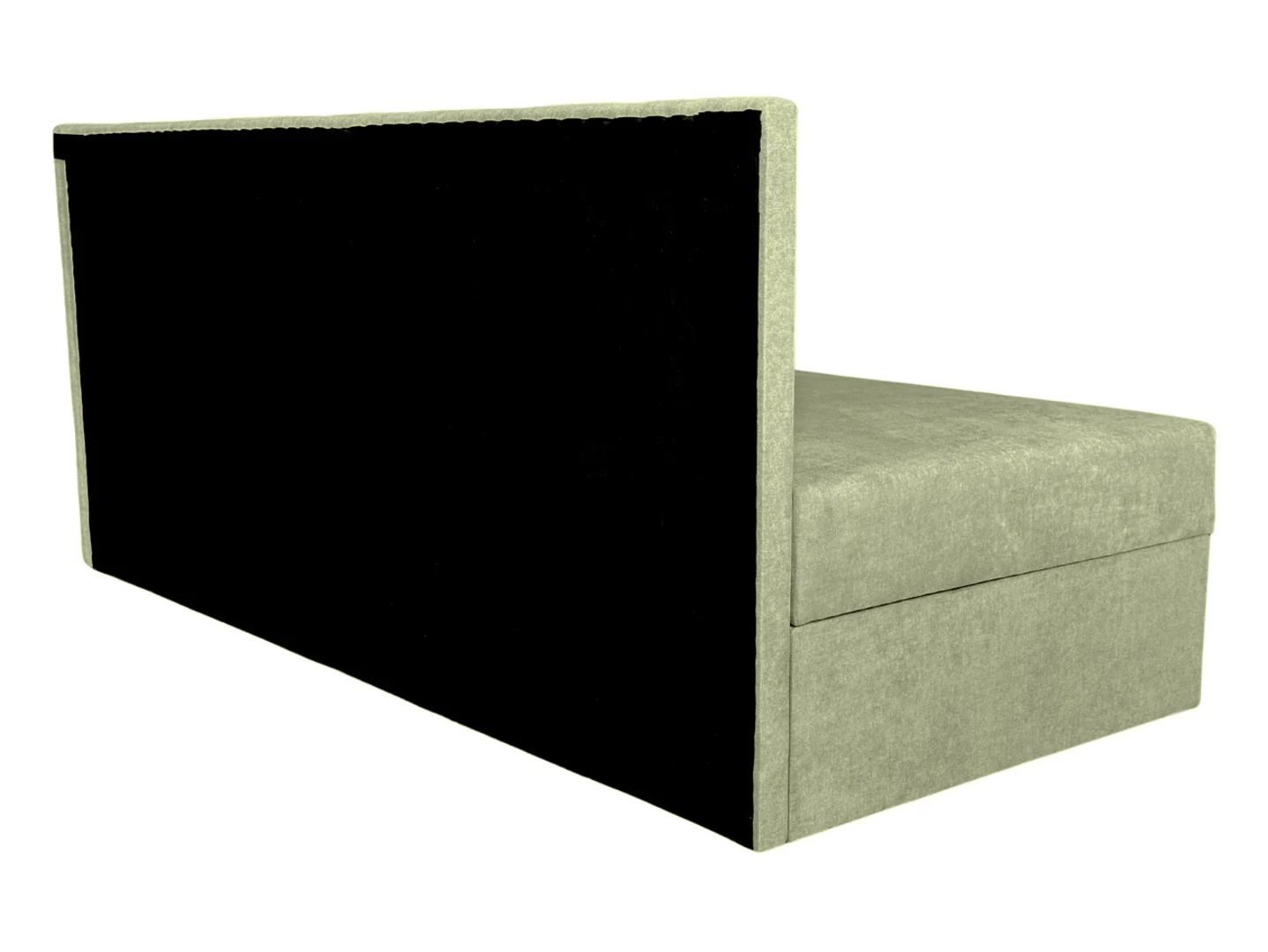 Aldo viengulė sofa-lova su daiktadėže, žalia — изображение 3