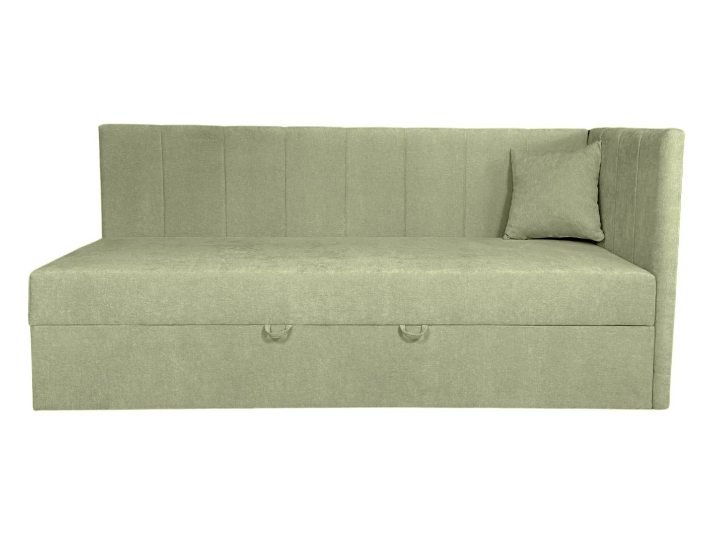 Aldo viengulė sofa-lova su daiktadėže, žalia — изображение 6