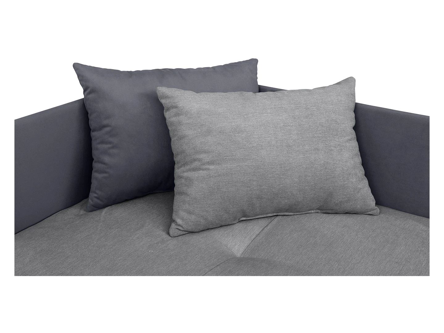 Kelo vienvietė sofa su daiktadėže, kairė/dešinė, pilka — изображение 2