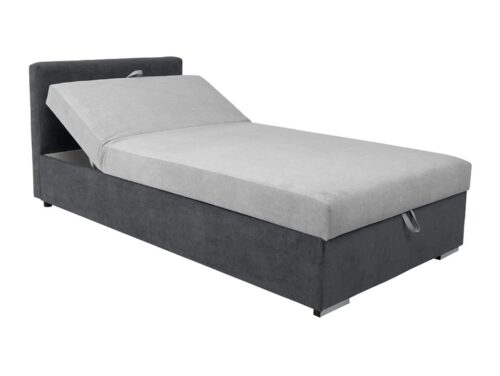 Rico sofa su daiktadėže ir reguliuojamu atlošu, pilka