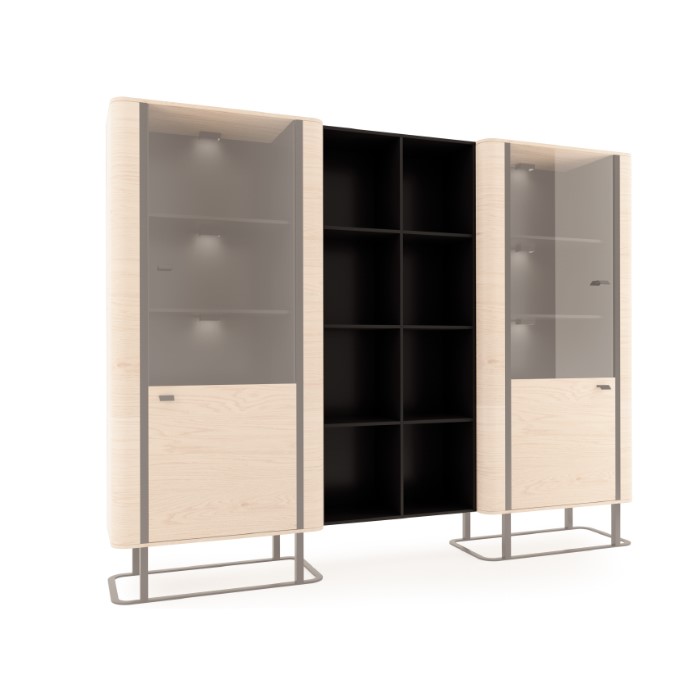 Atvira lentyna, jungianti GRANDE GR komodas - pakabinama lentyna