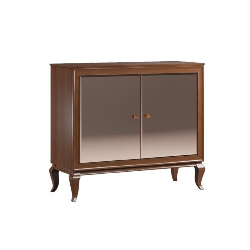 NICEA Komoda su veidrodinėmis durelėmis NI-K2/L