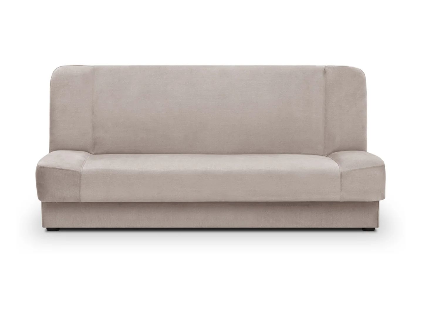 Lami trijų vietų sofa-lova su daiktadėže, smėlio spalvos