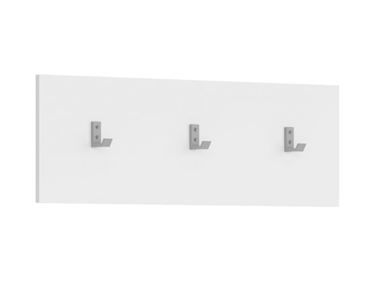 NEPO PLUS žema drabužių pakaba 70 cm, balta