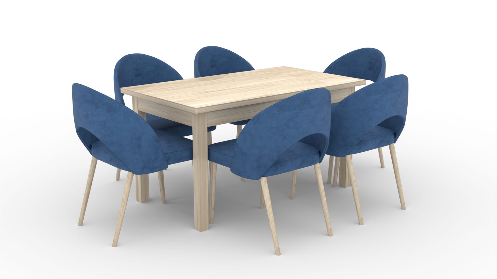 RODOS 82 Sonoma ADRK stalo ir kėdžių komplektas