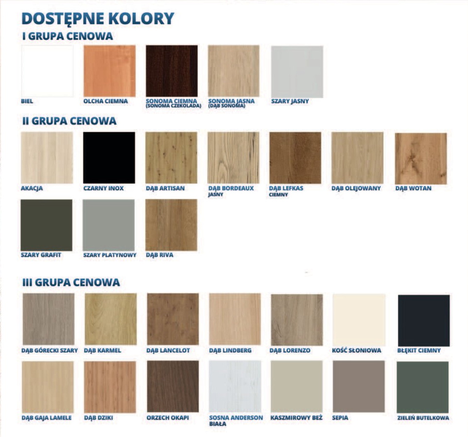 Modulinė kampinė spinta 278 cm su veidrodžiais Carpenter Whiskey Oak - MAX Premium komplektas - Paveikslėlis 5