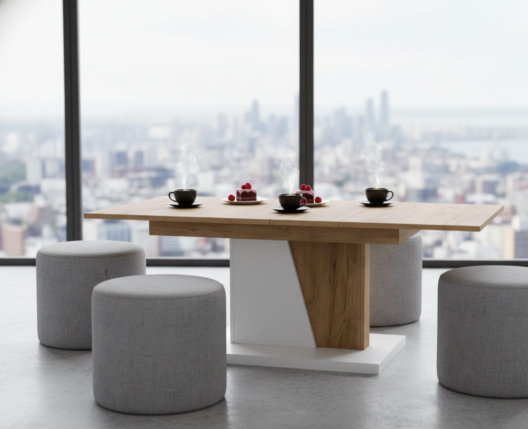 LORETO stalas transformeris - Paveikslėlis 2