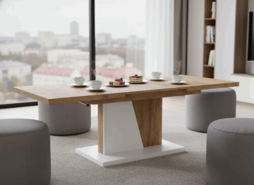 LORETO stalas transformeris