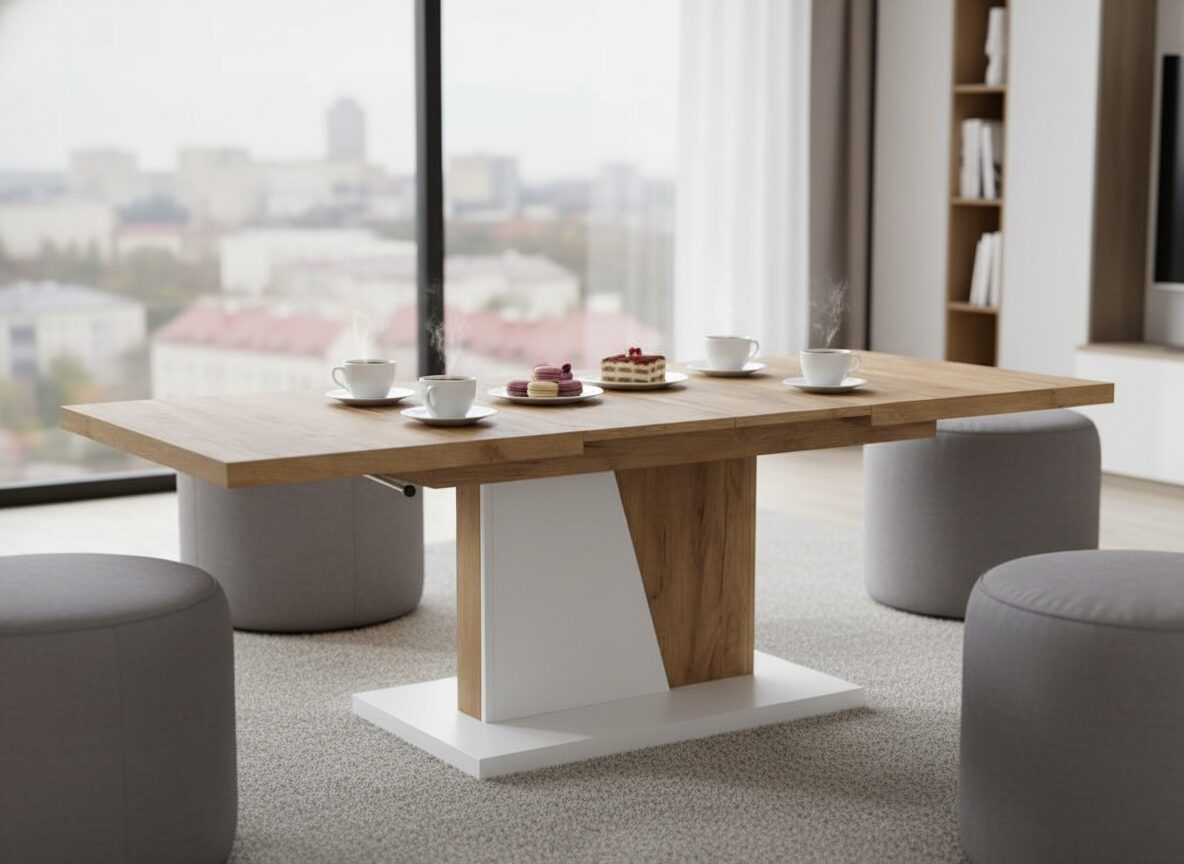 LORETO stalas transformeris