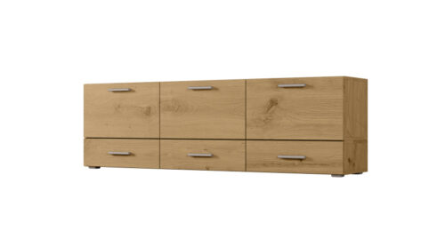 Laisvai pastatoma arba prie sienos montuojama modulinė komoda 180–240 cm Dab Artisan –MULTI SMART
