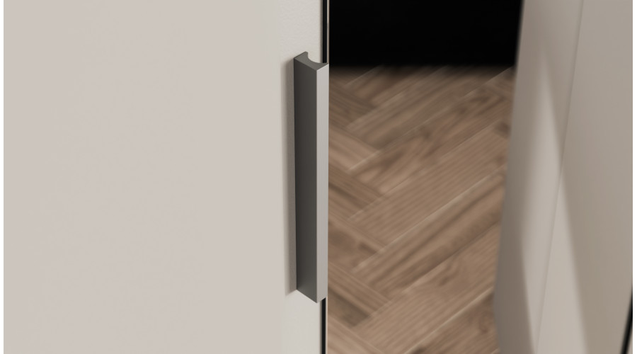 Modulinė kampinė spinta 270 cm, kašmyro smėlio spalvos - MAX Premium komplektas — изображение 4