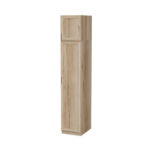 434 kolona su drabužių kabykla ir lentynomis