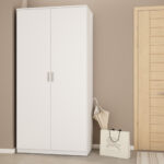 Drabužinė 100 - pakabinimo bėgeliai, lentynos