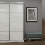 Spinta 2D/150 - septynios lentynos, pakabinimo karnizas