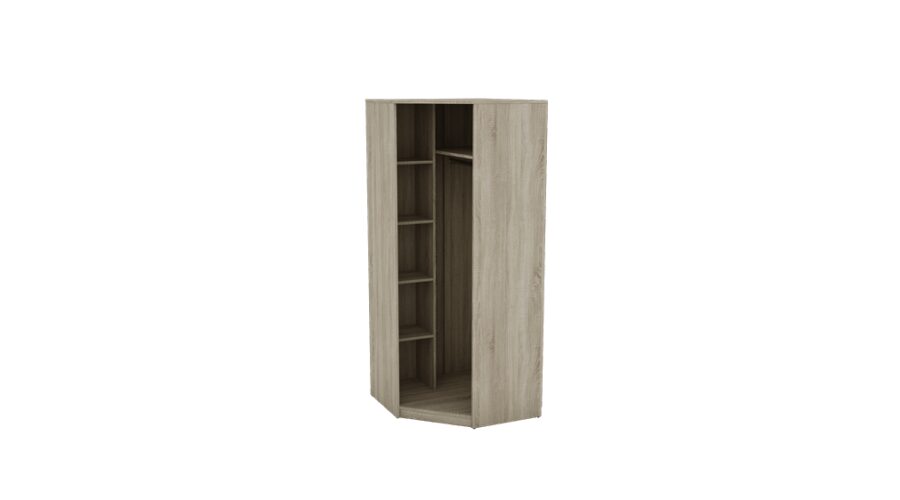 Kampinė spinta - pakabinamas karnizas, lentynos — изображение 2