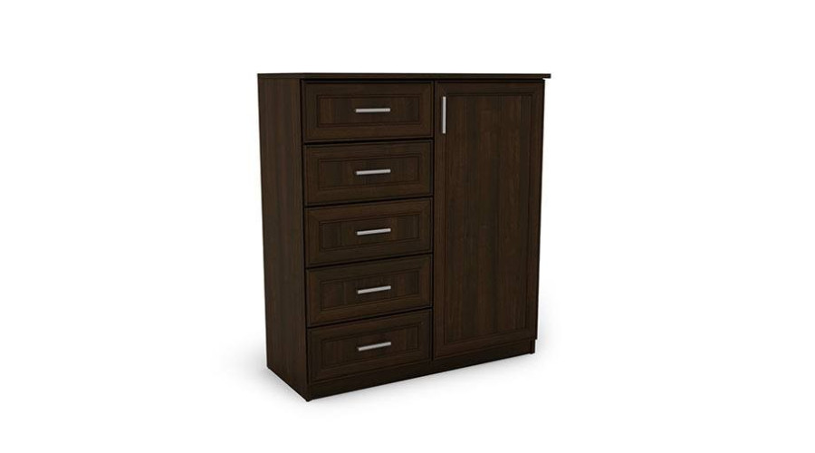 Siaura komoda su spintele 100 cm Sonoma Ciemna – SIENA