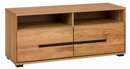 LOLA ąžuolinė maža televizoriaus spintelė