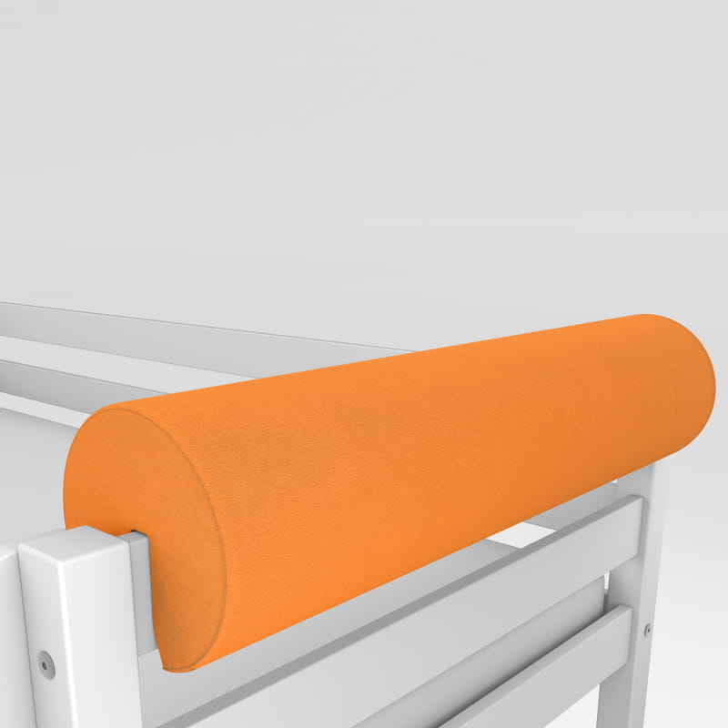 Oranžinė apsauginė lovos pagalvė — изображение 2