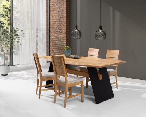 Ąžuolo panelių stalas MODENA 240×100