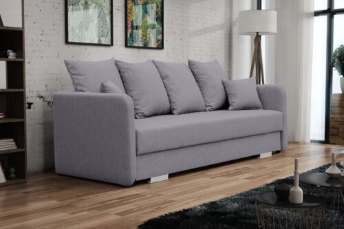 Ivet sofa-lova su pagalvėlėmis