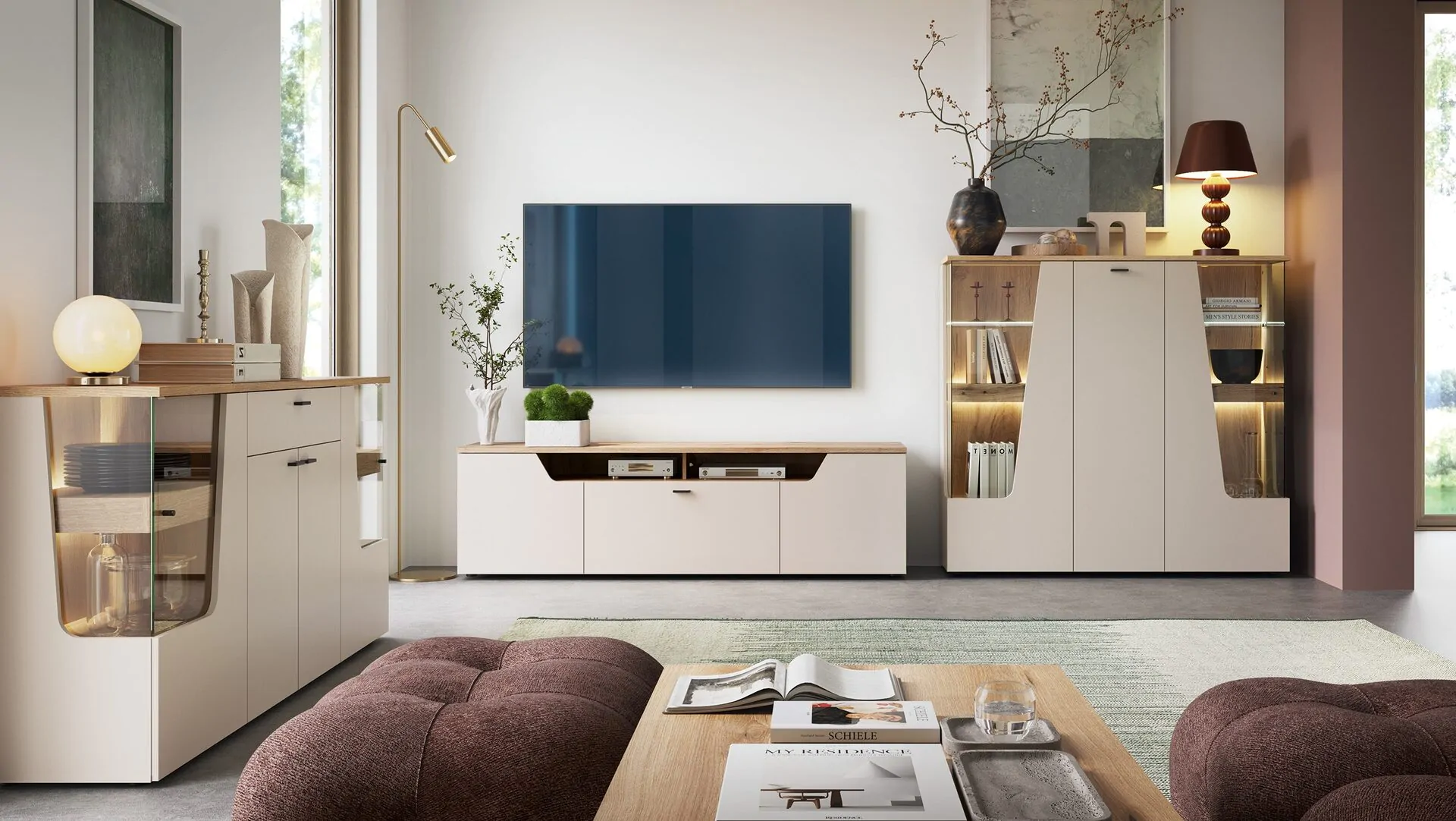 Furniture system CUT OUT Wojcik Meble