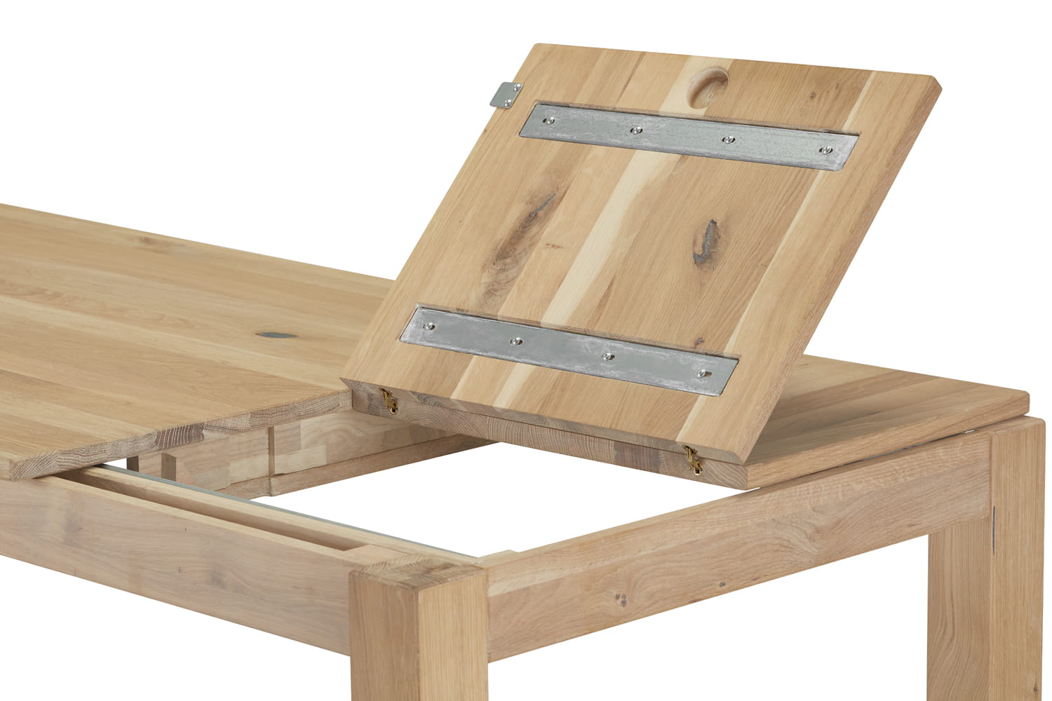 Išskleidžiamas stalas, Sonoma ąžuolas, BORNHOLM, 180(230)x90 — изображение 4