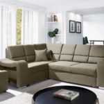 Wakiki išskleidžiama kampinė sofa + 2 nemokami pufai Gr0