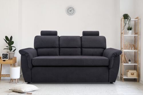 Diana trivietė sofa-lova su galvos atramomis