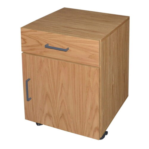 Faneruotas stalo konteineris ant ratukų