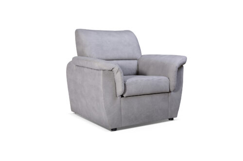 Diana minkštas fotelis su daiktadėže