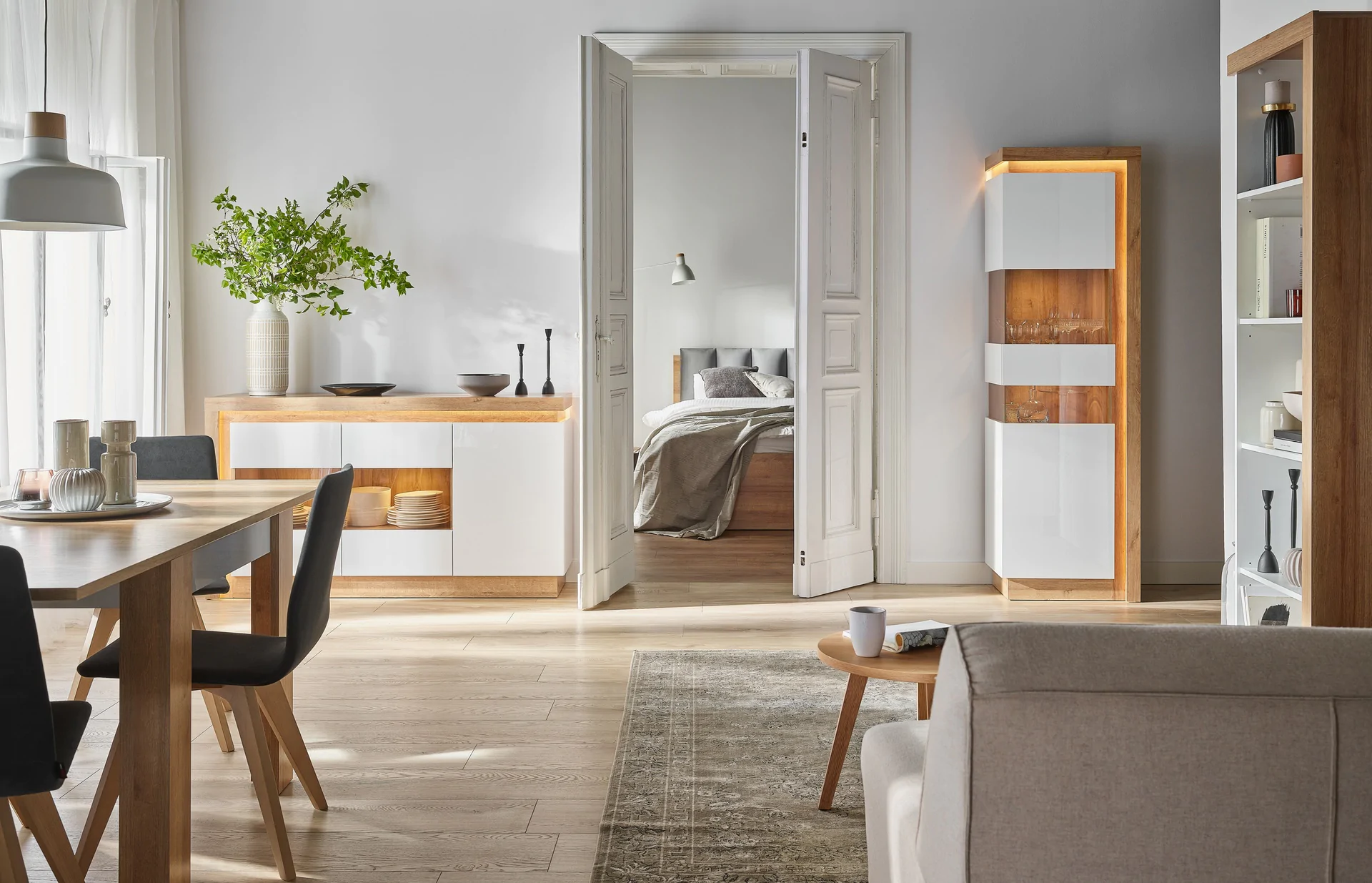 Furniture system LYON BRIGHT Wojcik Meble