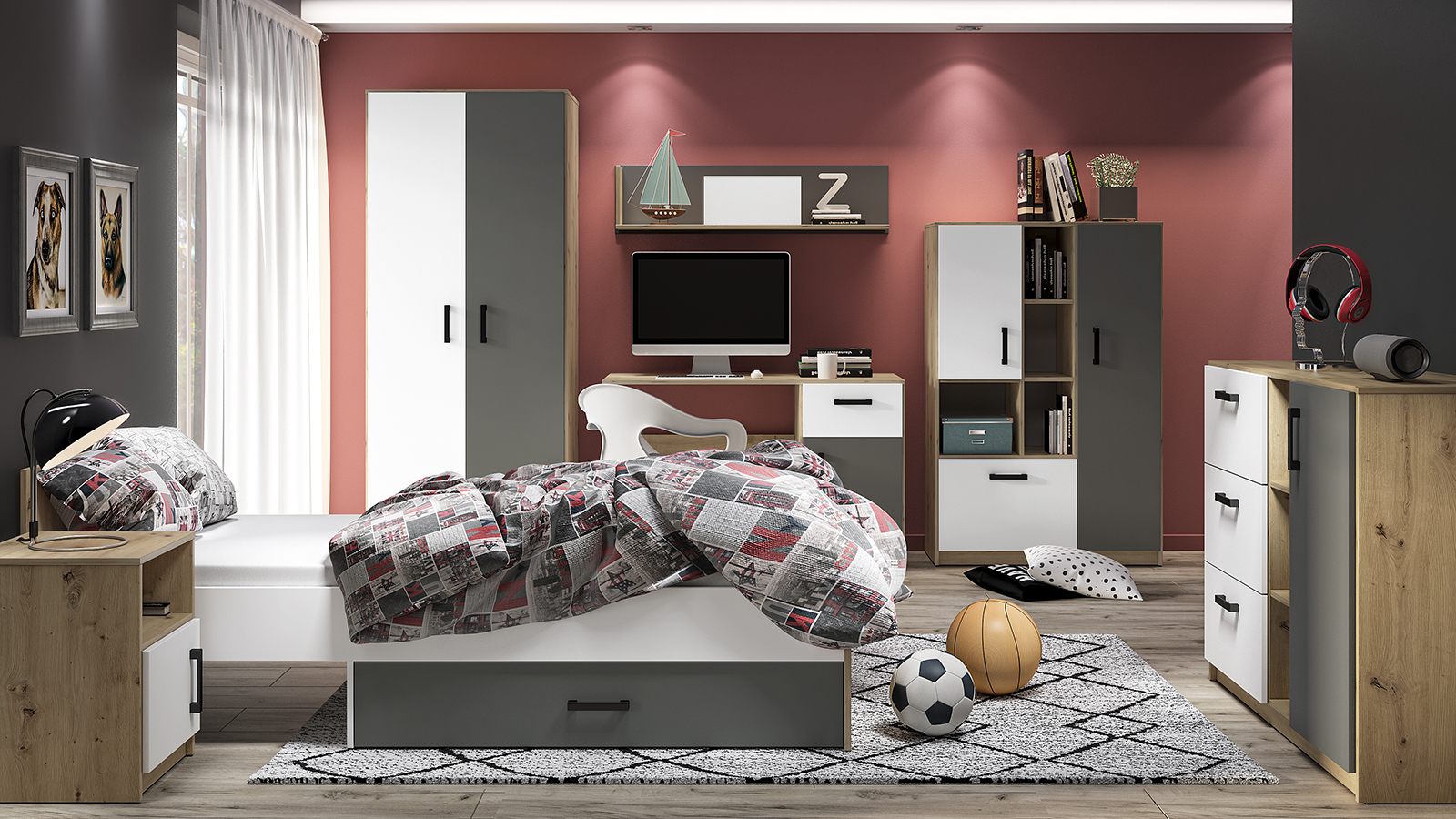 Furniture system FINI ML MEBLE